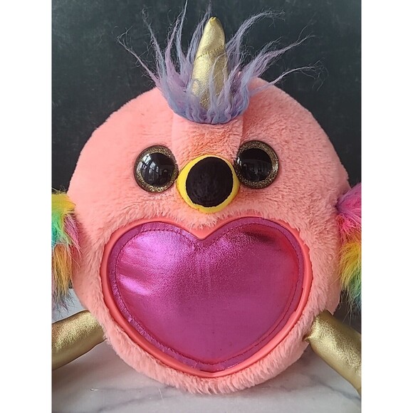 Zuru Flamingo Plush With Heart Tummy - Picture 2 of 10